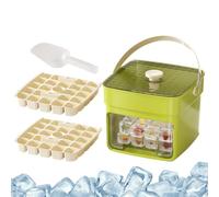 Ice Cube Tray 50 Compartments Easy Release Reusable with Lid | Freezer Ice Cube Tray with Lid for Coffee, Soda, Juice, Home, Kitchen, Restaurant, Camping, Party, Holidays