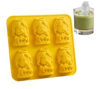 Ice Cube Tray | 6 Compartments Jesus Easy Release Food Grade Silicone Tray for Ice Cubes Whiskey for Freezing Cocktail Bourbon Drink Juice Party Christian Family