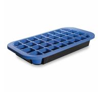 Ice Cube Tray - Blue Silicone 40(H) x 345(W) x 185(D)mm Capacity - 32 Cube