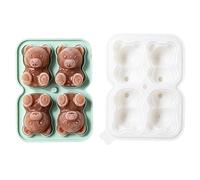 Ice Cube Tray, Food-Grade Cute Silicone Container, Silicone Ice Cube Trays, For Drinks, Water, Whisky and Cocktails Indoors, When Eating With The Family From The Fridge
