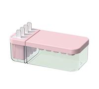 Ice Cube Tray Ice Maker for Freezer Ice Cream Mold 2in1 Ice Maker Container Box with Lid for Cocktail Bar Ice Cube Tray Small