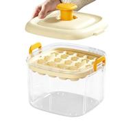 Ice Cube Tray - Reusable, Portable, Easy Release, 17.5 cm Polypropylene Mould Cavity, Quick Pressure Demoulding Inversion Logic, 4.9 Inch Rigid, Opaque Synthetic Hardware | Cont