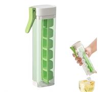 Ice Cube Tray,Square Ice Cube Mold,One Hand Press ICES-Tray Mold with Handle,One Glass Icecube Maker,6 Grid Easy Release IcessCube,Single Handed Pressing ICES-Maker,for Drinks Juices