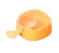 Ice Cube Tray with Lid 2024 Layer Ice Molds, Stackable 4 Popsicle Mould with Sticks Silicone, Reusable DIY Silicone Popsicle Maker for Kids Adult Teen (Orange)