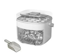 Ice Cube Tray with Lid - Ice Cube Maker, Non-Stick Pres