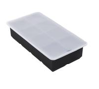Ice Cube Trays 4/6/8/Grid Big Ice Tray Mold Box Large Silicone Cube Square DIY Bar Pub Wine(8 Grid)