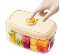 Ice Cube Trays For Freezer | Easy Release Stackable Tins, Ice Cube Molds Freezer - For Whisky Bourbon Coffee Drink Home Kitchen Apartment Camping Summer Party