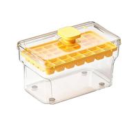 Ice Cube Trays Reusable Easy Release Stackable 34 Cell Food Grade Snap Ice Cube Moulds for Cocktails Beer Cold Drinks Coffee Juice Summer Camping Picnic