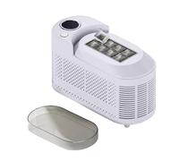 Ice Cube Trays Silicone Compact Portable Countertop Ice Maker Mini Cube Machine for Home Dorm Camping & Car Use (Purple1, A)