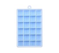 Ice Cube Trays Silicone Ice Grid Square Mold 24 Large Capacity Summer Camping Home Tool(02)