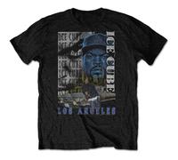 Ice Cube Unisex Tee: Los Angeles (Small) Black