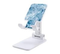 Ice Cubes Novelty Folding Cell Phone Stand Printed Adjustable Desktop Phone Holder Travel Accessories 6.5×3.5×2.5 Inches