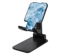 Ice Cubes Novelty Folding Cell Phone Stand Printed Adjustable Desktop Phone Holder Travel Accessories 6.5×3.5×2.5 Inches