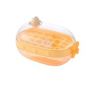 Ice Cubes Tray with Lid Sqaure Mold Easy Demolding Square for Freezer Cocktails Drink Food Safe Ice Cubes Maker for Home