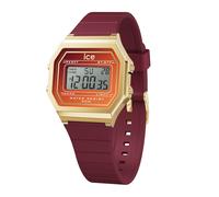 Ice Digit Retro Ruby Ember Small Silicone Strap Watch