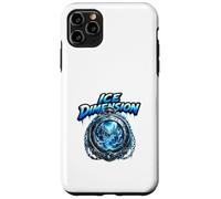Ice Dimension Frozen World Clock Fantasy Scene Case for iPhone 11 Pro Max