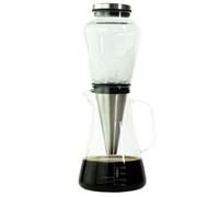 Ice Dripper Cold Brew Coffee Maker - Fire Toughened Borosilicate Glass Pitcher - 304 Stainless Steel Filter - 500ml - Cafe Crush Club