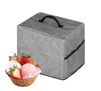 Ice Dust Cover Protector - Waterproof Appliance Shield, Dustproof Cube Machine Cover | Protective Storage Bag, Pocket For Countertop Ice Maker Units, Indoor Kitchen Use, Home Equipment Care