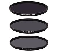 ICE Extreme ND Filter Set ND100000 ND1000 ND64 Neutral Density 16.5,10, 6 Stop Optical Glass (95mm)