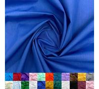 Ice Fabrics Cotton Polyester Broadcloth Fabric by The Yard - 60" Wide Soft & Breathable Fabric for Sewing - Broadcloth Fabric by The Yard for Apparel, Bedding, Curtains - Royal Blue - 2 Yards