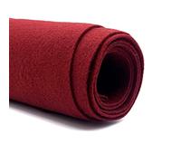 Ice Fabrics Craft Felt Fabric by The Yard - 72" Wide & 1.6mm Thick Acrylic Felt - Soft and Durable Burgundy Fabric for DIY Arts & Crafts, Decorations and More - 1 Yard Burgundy