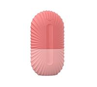 Ice Face Roller Silicone Cube Mold Face Beauty Ice Roller Skin Care Tools, Ice Facial Cube Mold Eye Facial Massager Roller for Tighten Skin, Remove Wrinkles Fine Lines Pink