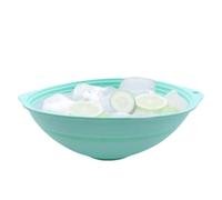 Ice Facial Bowl | Facial Cold Plunge Bowl | Silicone Water Basin Foldable Skin Cleansing Solution for Morning Routine Home RV Dorm Spa Center