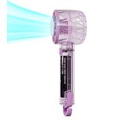 Ice Fan, Rapid Recharging, 5.4x5.2x14.2cm, Portable Handheld Usb Rechargeable Fans, Hand Held Fan, Easy To Carry, For Travel Vacation Camping Hiking Backpacking Beach Picnic Outdoor Running