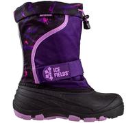Ice Fields Snowblaster Little and Big Kid High Snow Winter Boots Warm Waterproof Shell, Purple, 11.5 UK Child