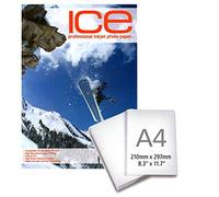 Ice Fine Art Textured Glossy A4 Inkjet Photo Paper 200gsm - 25 Sheets