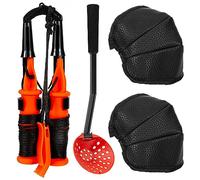Ice Fishing Equipment Set with Spoon Picks and Knee Pads - Emergency Winter Protection Kit