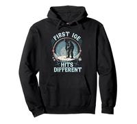 Ice Fishing First Ice Hits Different Pullover Hoodie