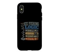 Ice Fishing Logic 1 Cold Hands, Warm Heart Case for iPhone X/XS