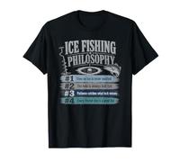 Ice Fishing Philosophy Winter Angler T-Shirt