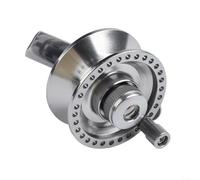 Ice Fishing Reel Made of Sturdy Aluminum Alloy for Right Hand Operation, Equipped with Adjustable Leakage Knob and Click Sound (BLT-40 (BLT-50 (right hand))