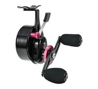 Ice Fishing Reel with Sealed Anti-Icing, Metal Spool and Spindle, 3.1:1 Gear Ratio, for INSTANT Hookup System, EVA Handle for Winter Slow Fishing(Right)
