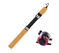Ice Fishing Rod and Reel Combination - Small Fishing Equipment | Lightweight Device for Panfish, Portable Open Water Fishing Tool and Accessories for Lakes, Reservoirs and Raft