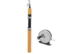 Ice Fishing Rod and Reel - Small Ultralight Fishing Equipment | Lightweight Panfish Spinning Rod, Portable Open Water Fishing Tool, Fishing Accessories for Reservoirs, Lakes, Raft Fishing