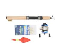 Ice Fishing Rod, Portable Luggage Wheels Kit with 360 Rotation, Strong PP PET Caster for Quiet Suitcase Mounting & Easy Replacement