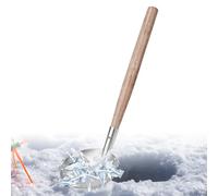 Ice Fishing Scoop Skimmer - Large Hole No More Bending Effort Saving Winter Scooper | Scooping Out Ice Fishing Gear | for Adults Beginners Amateurs Family Friends Professionals