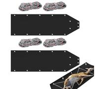 Ice Fishing Sled - 73 * 23inch Multi-Purpose Utility Sled | Heavy Duty Dead Deer Game Hauler For Hunting, Thickened Tear-Resistant Deer Drag Harness More For Transporting Firewood