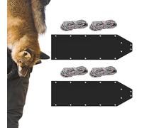 Ice Fishing Sledge - Versatile Utility Sledge | Heavy Duty Dead Deer Game Carrier For Hunting, Thick Heavy Duty Deer Drag Harness Tears, More For Transp