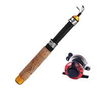 Ice Fishing Tie & Role, Ice Angle Rod & Role Combination | Winter Ice Cream Roles-Ultra Roll Smooth, Portable Carbide Construction Fishing Accessories For Reserve
