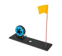 Ice Fishing Tip-up, Portable Winter Ice Fishing Rod Tip Up with Flag Pole Indicator Pole, Accessories for Outdoor Winter Equipment