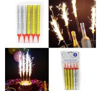 Ice Fountain Cake Candles 10cm