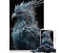 Ice Frost Phoenix Jigsaw for Teenagers1000 Pieces Reason Boost DIY Play Playful Challenge (38x52cm)