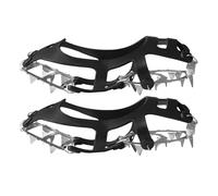 Ice Grippers - Non Slip Winter Hiking Footwear, Adjustable Steel Spikes with Enhanced Traction, Lightweight Outdoor Gear, Ideal for Snow Ice Slopes Trails and Pavements