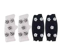 Ice Grips For Shoes And Boots, 2 Pack Snow Cleats, Detachable Winter Crampon Spikes, Anti-Slip Ice Cleats With 5 Steel Studs For Shoes Boots Sneakers Hiking Climbing Walking Skiing Camping Travel