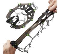 Ice Grips for Shoes,Heat Resistant Stable | Ice Grippers Traction Cleats - for Fishing Hiking Walking Women Men Adults Kids Seniors Teens