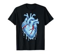 Ice Heart Anatomical Frozen Cold Anatomy T-Shirt